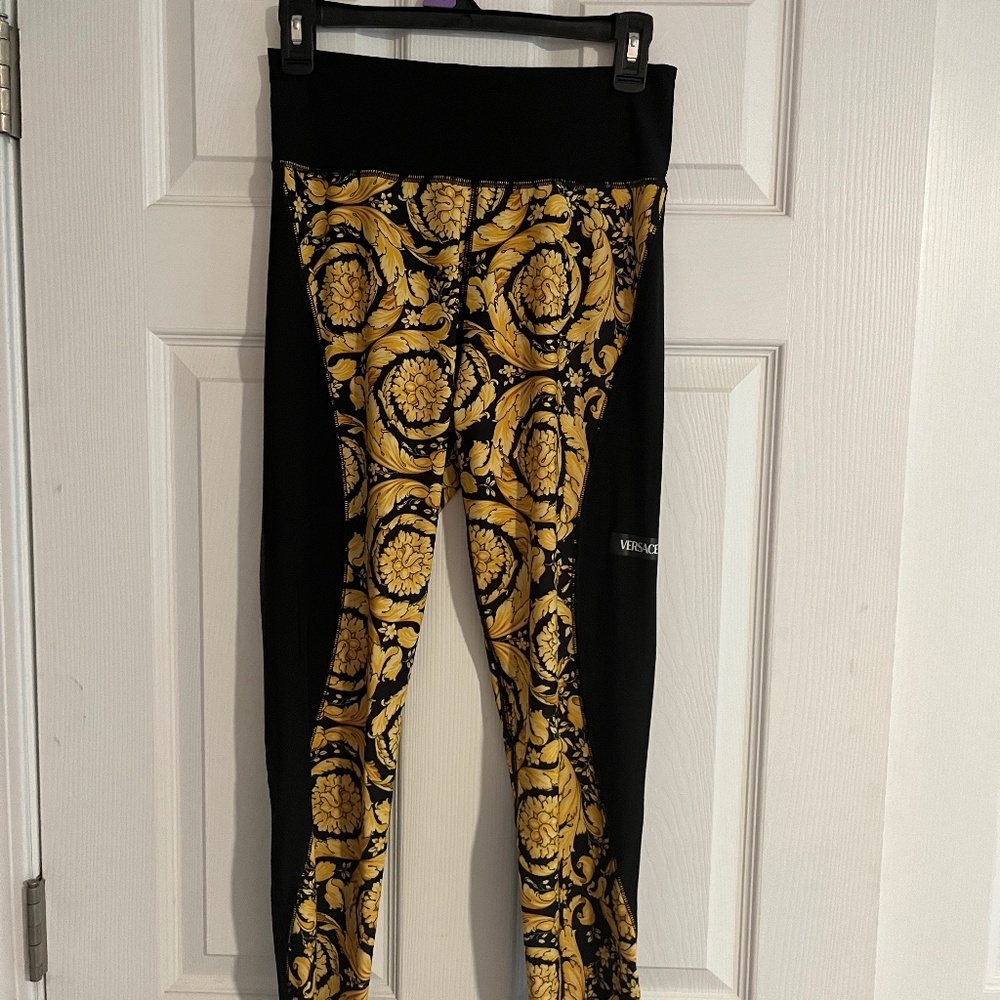 VERSACE BAROCCO GYM LEGGINGS